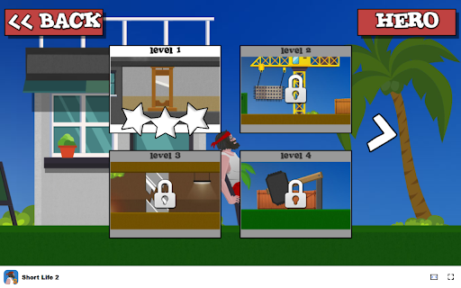 Short Life 2 - Physics & Puzzle & Platform Game :: Survive hilarious traps in *Short Life 2*, a chaotic ragdoll platformer full of dark humor!