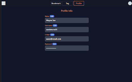 Handy Bookmark :: Easy way to manage and organize your bookmarks.