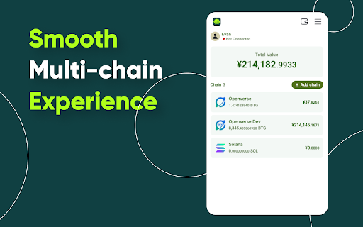 Faypay :: Non-custodial multi-chain extension wallet powered by Faypay, the interchain validator.