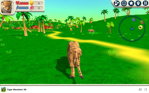 Tiger Simulator 3D Game - Hunt, gather, and feed your family in the jungle! :: Transform your new tab into an adventure with Tiger Simulator 3D: Hunt, build, and explore! 🐯
