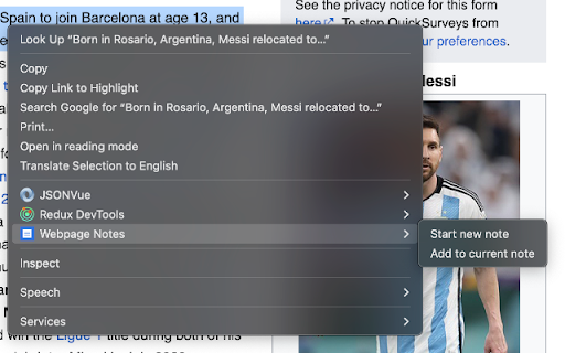 Webpage Notes :: Take notes from any webpage with preserved styling.