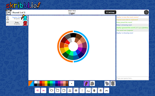 Skribbl Shape Tools :: Add shape tools and drawing effects to skribbl.io.