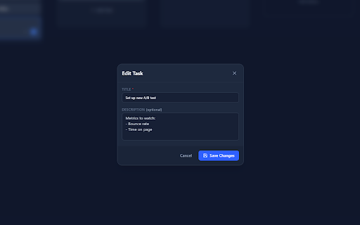 Kan-Opener :: A privacy-focused Kanban board for the browser's new tab page.