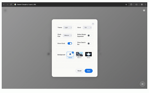Minimalistic Smart New Tab :: A minimalistic, secure new tab experience with smart features and offline support.