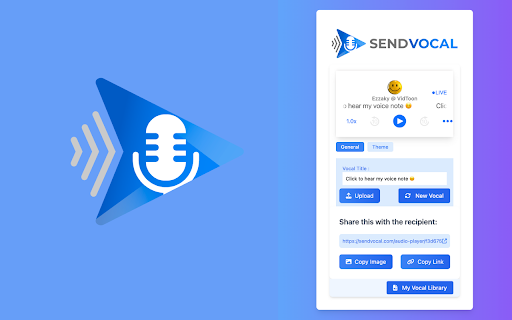 SendVocal: AI Voice Mail & Transcription :: Record and send voice messages with instant AI transcription, all from your browser.