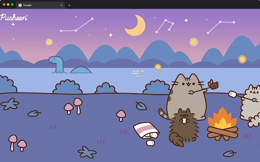 Pusheen Cat Wallpapers HD New Tab - Cute Kawaii Backgrounds :: Transform your new tab with adorable Pusheen HD wallpapers. Featuring cute gray cat, kawaii food themes & cozy scenes for cat lovers