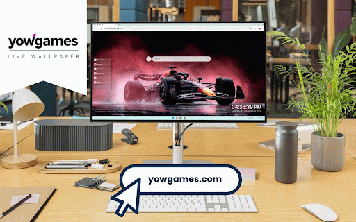 Formula 1 Red Bull Car Live Wallpaper :: Red Bull F1 racing car drifting through dramatic red smoke on wet track surface.