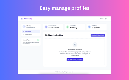 MapperJoy – Gamepad to keyboard mapper :: Map your game controller buttons to keyboard/mouse.