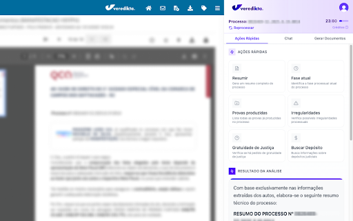 Veredikta :: Extensao do Veredikta para PJE e Eproc