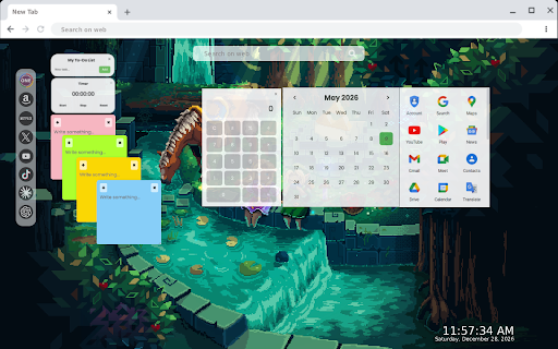 The Legend of Zelda Live Wallpaper :: The Legend of Zelda Live Wallpaper - Live HD video wallpaper for your Chrome new tab.