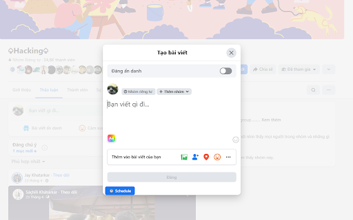 SaleX - Scale Smarter :: Schedule and auto-publish posts to your Facebook Groups directly from your browser.