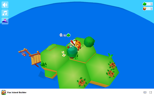 Fox Island Builder Game - Be the hero fox and save all the cute ducks! :: Rescue ducklings and build a vibrant island community in this charming crafting game!