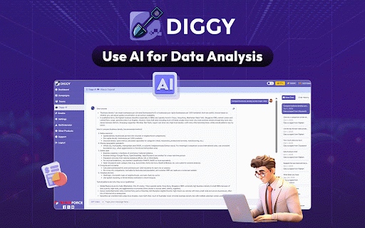 Diggy Miner AI Scraper :: Powerful AI powered web scraping tool that extracts data from any website.