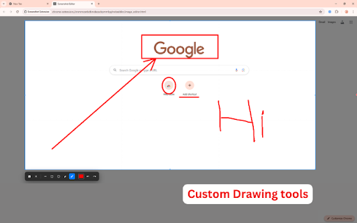 Screenshot Extension :: Take a screenshot and save it to a location of your choice.