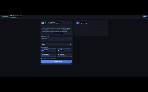 GAIA — GST Artificial Intelligence Assistant :: GAIA — Professional GST automation agents. Downloading,Invoices Assist,Filing agents. By SurensInffotek.