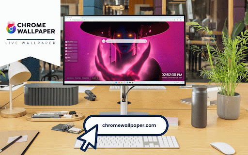 KPop Demon Hunters Jinu Claws Live Wallpaper :: Character Jinu with glowing eyes, black hat, and mystical claws on pink backdrop.