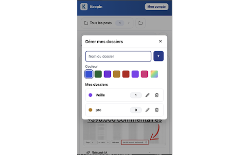 KeepIn :: Save and organize your LinkedIn posts.