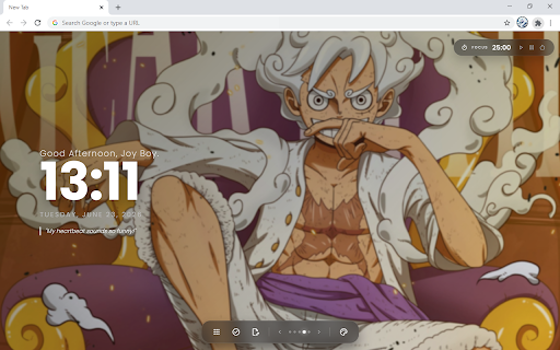Luffy Gear 5 HD Wallpaper New Tab :: Customize new tab with Luffy Gear 5 wallpaper extension and display Luffy wallpapers in your background.
