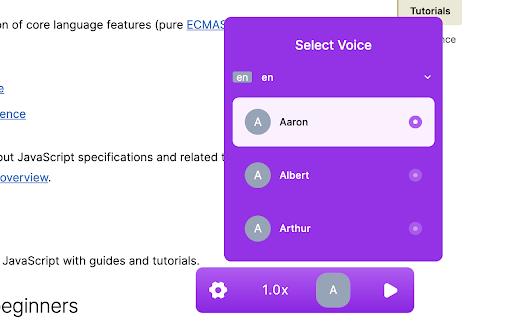 TtsZone :: Enhance your web browsing experience with our text-to-speech (TTS) extension. Easily convert selected text on any webpage into…