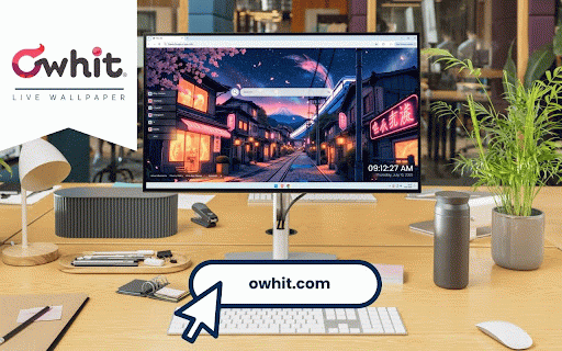 Japan Night Street Live Wallpaper :: Enchanting Japanese street at night with cherry blossoms, neon signs, and Mount Fuji view.