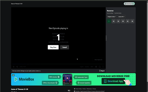 StreamZen: Cinematic Companion for Moviebox :: Netflix-style Next Episode and Skip Intro for all Moviebox streaming platforms like123movienow, NetNaija etc