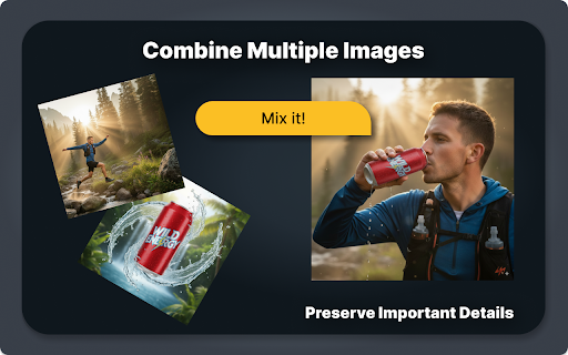 Nano Banana :: Meet Nano Banana, an AI image editor and AI picture generator Chrome extension based on Gemini Flash 2.5 Image.