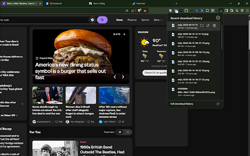 Selective Snipping Tool :: Capture and download a selected area of the current tab.
