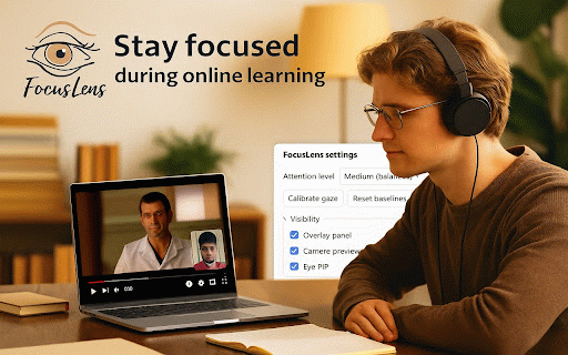 Focus Lens :: A extension to retain focus while watching videos