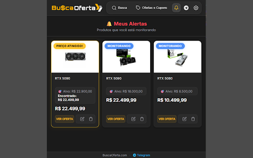 Busca Oferta - by RafaTech :: Encontre as melhores ofertas de hardware para mineração e alta performance com o buscador oficial da RafaTech.