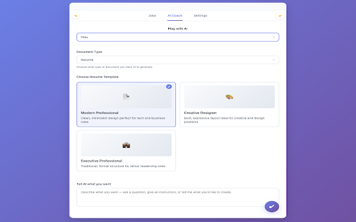 JobBot :: Created for job hunting purposes