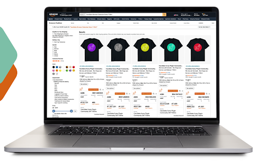 CaruSales Research :: Sniff out ASIN, BSR, size & more right on Amazon search! All key data fetched instantly while you browse products.