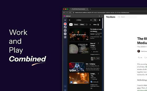 SideApps: Open any apps in Chrome Side Panel :: Browse while chatting with AI, taking notes, watching videos, or using any web app. Perfect for multitasking from Chrome side panel