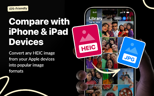 HEIC to JPG Converter :: Easily change the format of photos with HEIC to JPG Converter. Transform heic files images to jpeg in seconds, directly in browser.