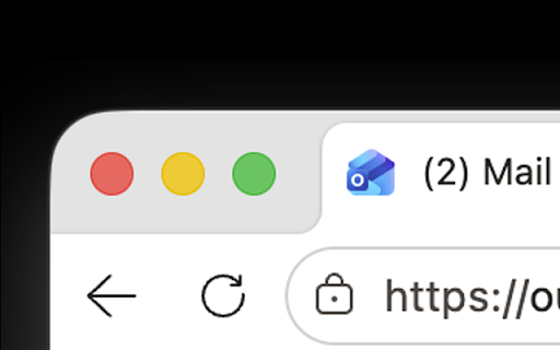 Outlook Unread Badge :: Sets unread email count on the installed Outlook app icon using the Badging API.