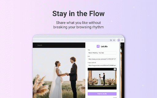 Lnk.Bio :: Easily publish content from Chrome to Lnk.Bio