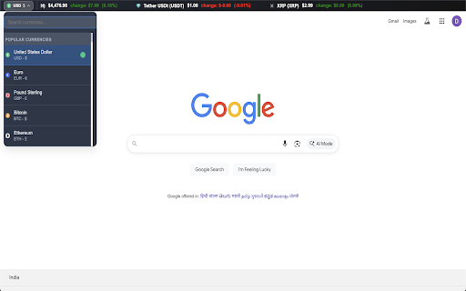 CryptoBarLive - Realtime Crypto Prices Toolbar :: Track live crypto prices in your browser toolbar. Monitor Bitcoin, Ethereum, and thousands of coins with real-time updates.