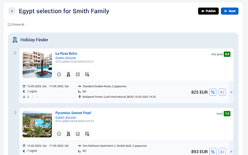 Unit PickSell :: The must-have browser extension for travel agents who want to collect offers from any major tour-operator or OTA