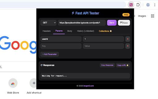 Fast API Tester :: Lightweight API tester with history