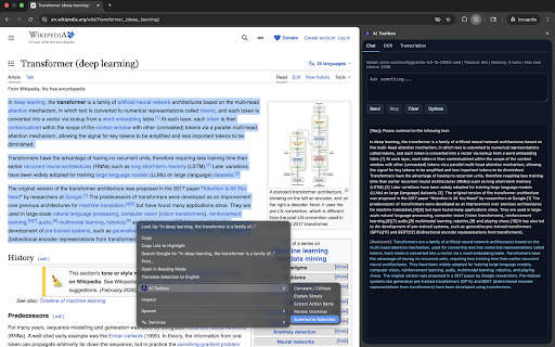 AI Toolbox :: AI Toolbox is a browser extension that allows you to use a variety of AI tools in your browser.