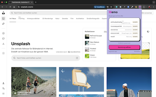 Memo: Capture Words While Browsing :: Highlight a word on any website, save it to Memo with one click. AI context, spaced repetition, your word collection.