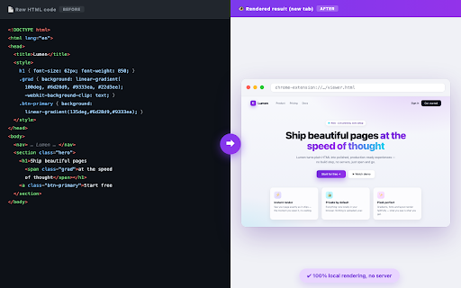 Github Html Preview :: GitHub HTML 파일을 바로 미리보기. Raw 버튼 옆에 미리보기 버튼 추가, HTML 코드를 붙여넣어 새 탭에서 렌더링.