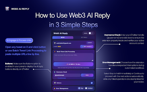 Twitter - X Engagement Web3 AI Reply Assistant :: AI replies and likes on X/Twitter in one click.