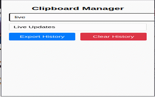 Infinite Clipboard Manager :: Save every copied text in Chrome with infinite clipboard history.
