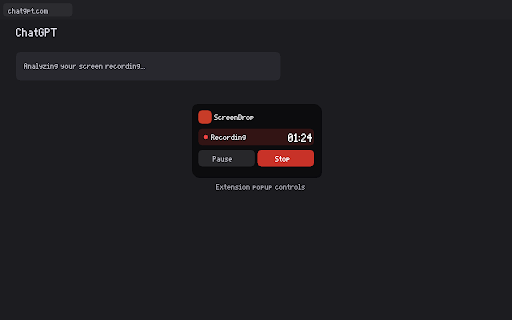 ScreenDrop - Record Screen & Drop Into Claude, ChatGPT, Grok, Gemini :: Record your screen and drop the video straight into Claude, ChatGPT, Grok, or Gemini.