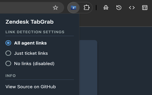 Zendesk TabGrab :: Well behaved browser tabs for Zendesk agents