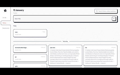Slaet :: A focus-first task system that lives in your new tab. No clutter, no guilt - just what needs attention right now.