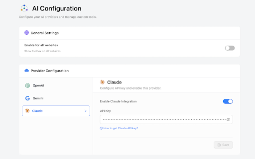 AI Bridge :: Send selected text, images and screenshots from any page to your own AI: OpenRouter (free to start), OpenAI, Gemini, Claude.