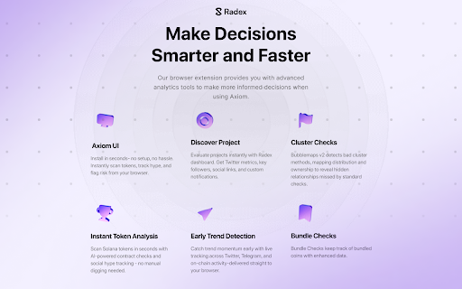 Radex :: Enhances Axiom experience, providing advanced actionable analytics to help you make more informed decisions.