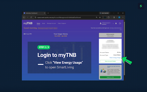 Hero Tenaga TOU Advisor :: Independent TOU advice for Malaysian households. Calculated from your own usage, improving with every contributed bill.
