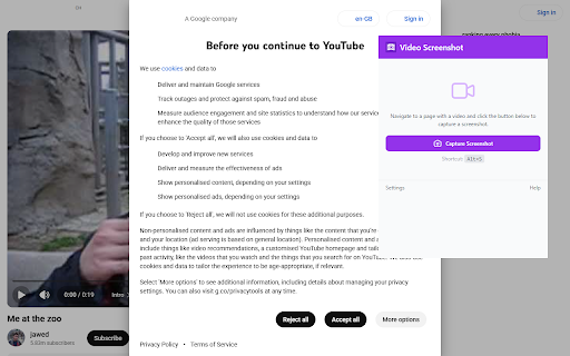 Video Screenshot Online :: Capture high-quality screenshots from any video playing in your browser. Works on YouTube, Netflix, and all HTML5 videos.